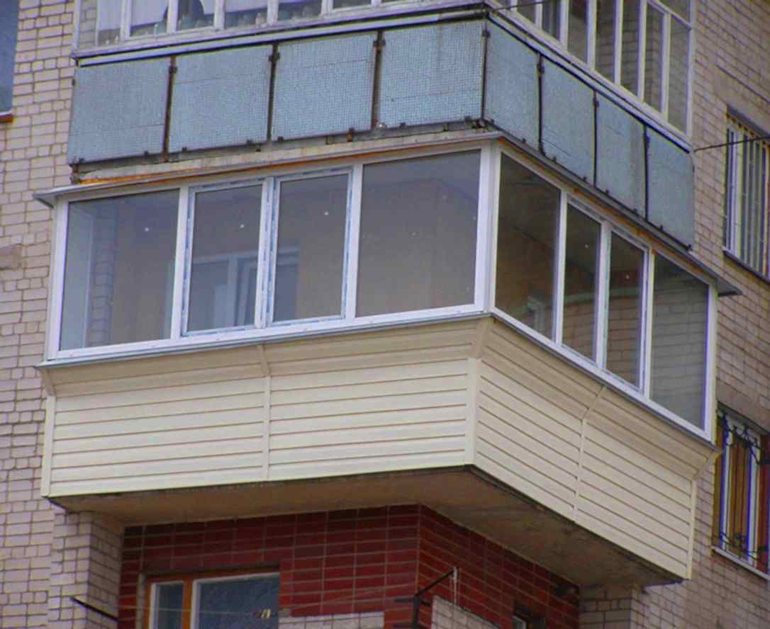 Наружная отделка балконов и лоджий по низким ценам в Астаны. Дон Балкон 299-99-66
